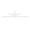 Ekena Millwork Redmond Architectural Grade PVC Gable Bracket, 84"W x 17 1/2"H x 4"D x 4"F, 5/12 Pitch GBP084X18X0404RED00 - alternate 4